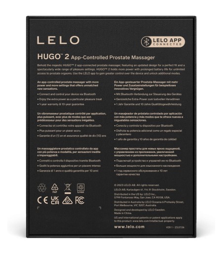 Lelo - Hugo 2 + App, Green