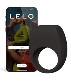 Lelo Tor 3, Black, penisring med stöd för Lelo appen
