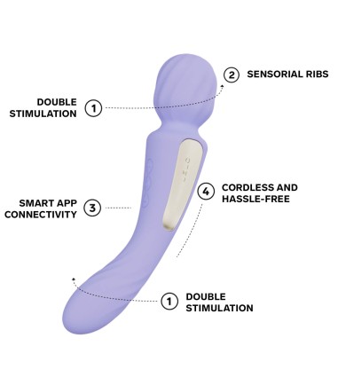 Lelo - Switch, Lilac, upp till 2 timmars lek på en laddning