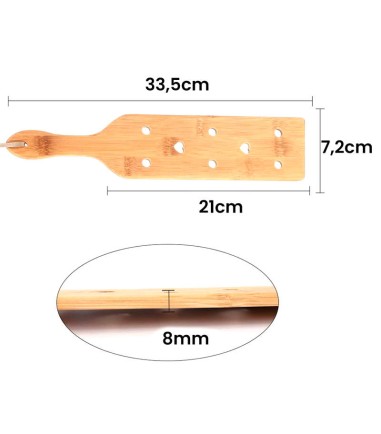 LateToBed - Bamboo Paddle, bra storlek och vikt på paddeln