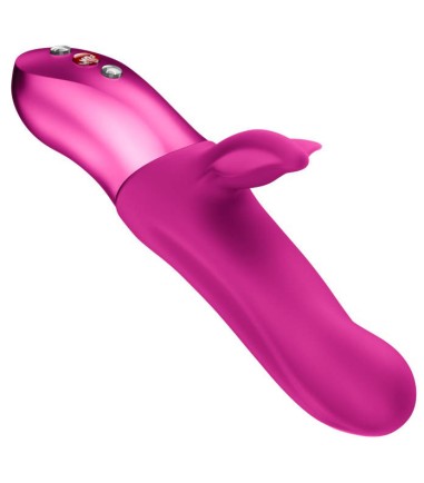 Fun Factory - Bi Stronic Fusion, Magenta, en rktigt skön, stötande  känsla i staven och vibrationen i rabbiten.
