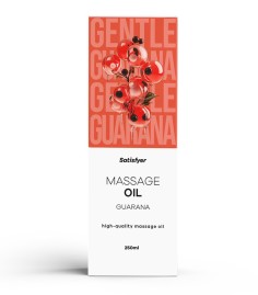 Satisfyer - Massage Oil Guarana, 250ml, en massageolja med exotisk doft