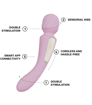 Lelo - Switch, Soft Pink, största delen av fin och len silikon