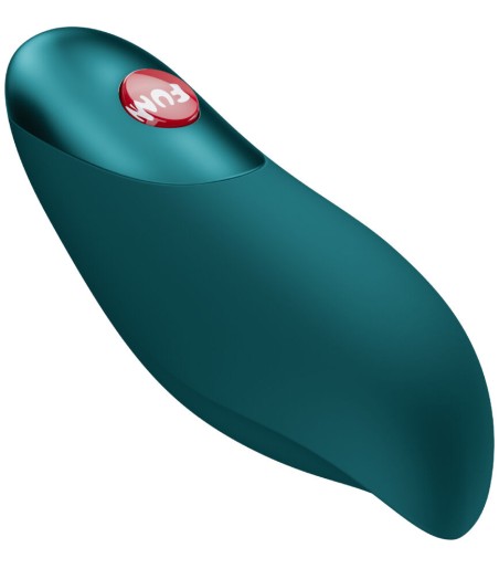 Fun Factory - Charme Bullet Vibrator, Bottle Green, snygg vibrator som sitter br ai handen