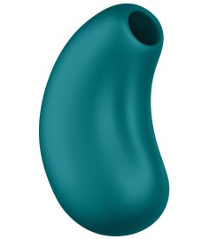 Fun Factory - Cherie Air Pulse Vibrator, Bottle Green, vibrationer och ljudvågor i ett!