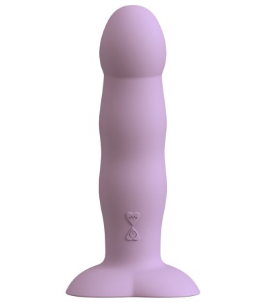 Heart Guy - Purple Vibrator, snygg och mjukt formad vibrator