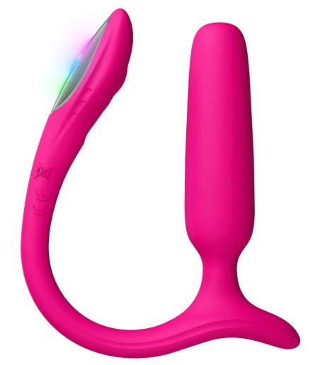 Lovense - Lush Anal, styr den med en knapp på svansen, styr den med appen eller på distans med din partner