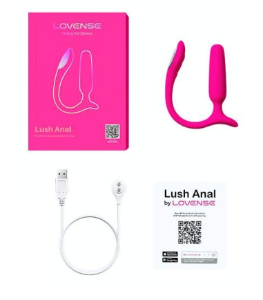 Lovense - Lush Anal, magnetisk sladd för laddning