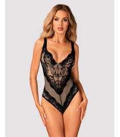 Obsessive - Olvidia Teddy, sexig teddy med massor av spets och kupor med bygel