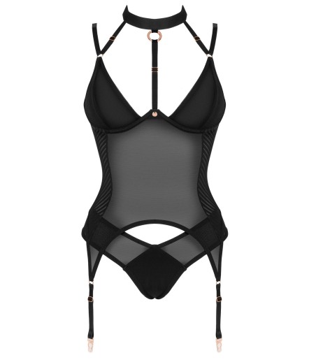 Obsessive - Brasica Corset & Panies, i fint material på denna mjuka korsett