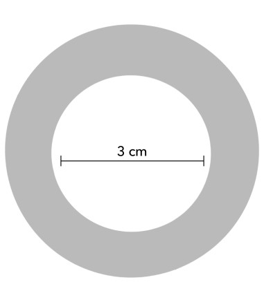 Prolong Power Cockring, lagom stor, men töjbar och passar de flesta