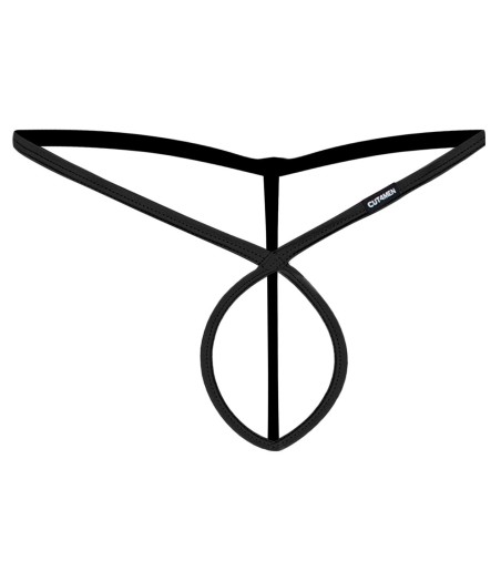 CUT4MEN - Crossed String Cuir, blankare string och sexig kalsong