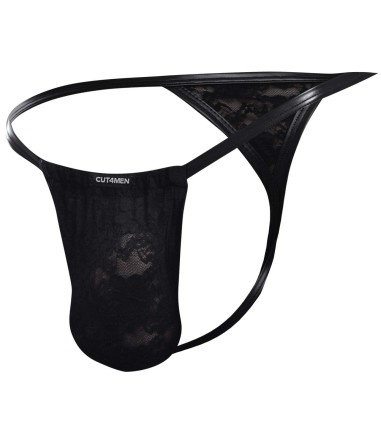 CUT4MEN - G-String with Lace, vågade g-string för mannen med spets