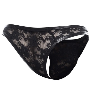 CUT4MEN - Thong with Lace, utmanade string för mannen med blommig string