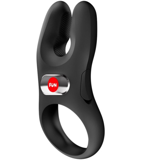 Fun Factory - NOS PRO Cock Ring, Black, mjuk och skön penisring