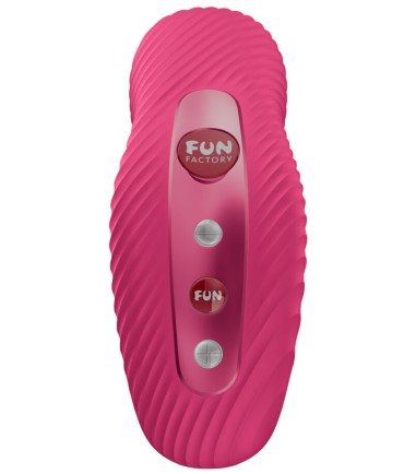Fun Factory - LAYA III, Raspberry, perfekta vibrationer med rosa silikon på ytan