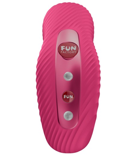 Fun Factory - LAYA III, Raspberry, perfekta vibrationer med rosa silikon på ytan