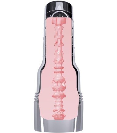 Fleshlight - Quiver + 100ml glid, härlig insats med varierande mönster