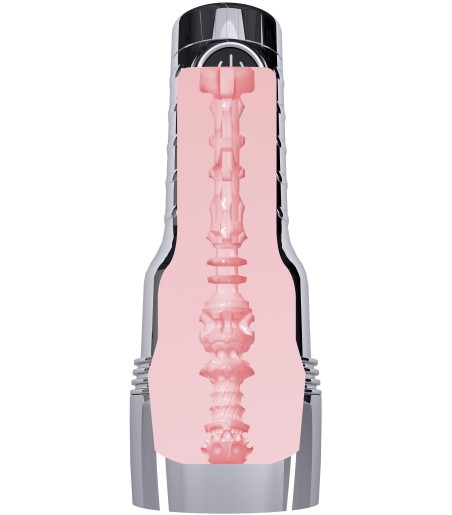 Fleshlight - Quiver + 100ml glid, härlig insats med varierande mönster