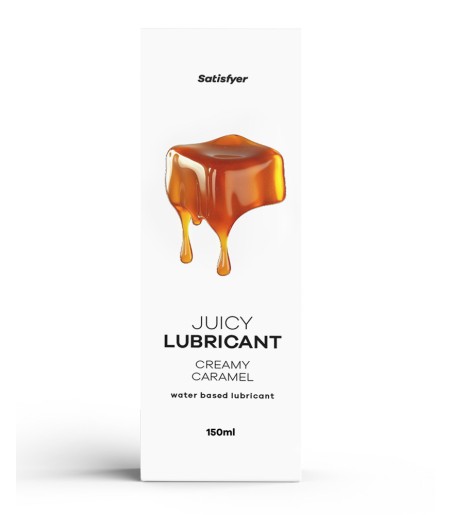 Satisfyer - Juicy Lubricant Creamy Caramel, 300ml, härlig doft av kola för detta glidmedel