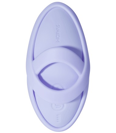 Svakom - Echo 2, Flexible Finger Vibrator, Blue, liten klitorisvibrator