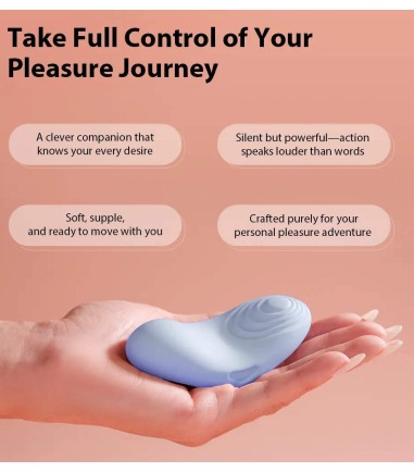 Svakom - Echo 2, Flexible Finger Vibrator, Blue