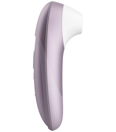 Womanizer - Pro, Lilac, 11 styrkor, enkel kontroll, avlång, vattentätt och dessutom avtagbart munstycke