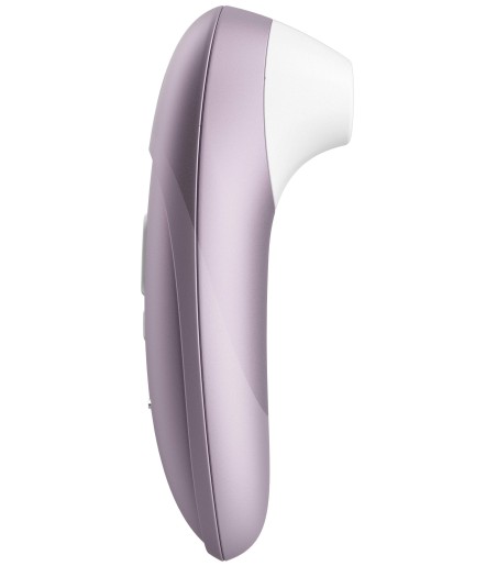 Womanizer - Pro, Lilac, 11 styrkor, enkel kontroll, avlång, vattentätt och dessutom avtagbart munstycke