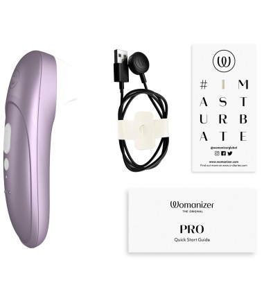 Womanizer - Pro, Lilac, enkel laddning med magnetisk sladd