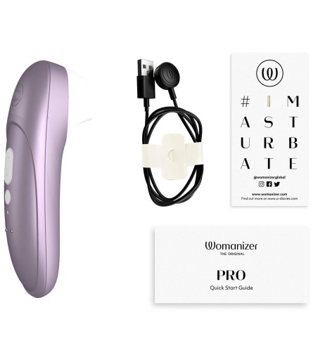 Womanizer - Pro, Lilac, enkel laddning med magnetisk sladd