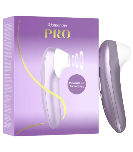 Womanizer - Pro, Lilac, avlång form som sitter brai handen