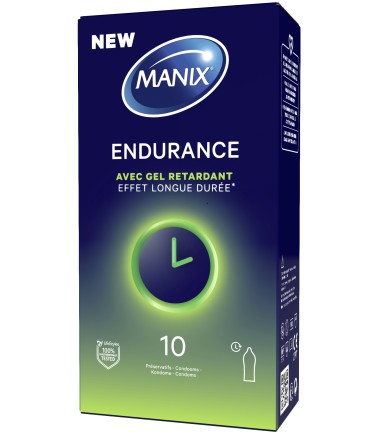 Manix - Endurance, 10-pack, fördröja orgasmen