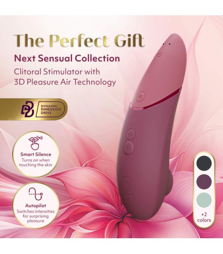 Womanizer - Next, Dusky Pink, men en ny motor