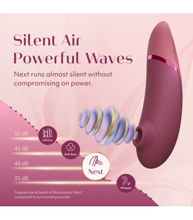 Womanizer - Next, Dusky Pink, skön lufttrycksstimulering