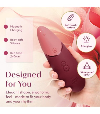 Womanizer - Next, Bordeaux, kanske bästa ljudvågsstimulatorn