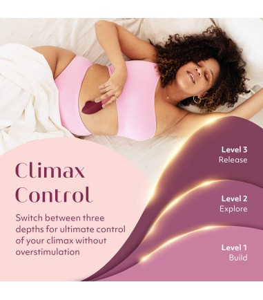 Womanizer - Next, Bordeaux, en hel ny motor med 3D-teknik som stimulerar på djupet