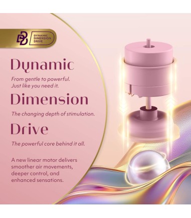 Womanizer - Next, Bordeaux, tystare teknik, speciell ti lägre stimulering