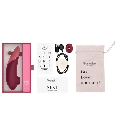 Womanizer - Next, Bordeaux, magnetisk laddare