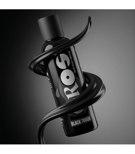 EROS - Black Touch,  svart och vattenbaserat glidmedel i en flaska om 150ml.