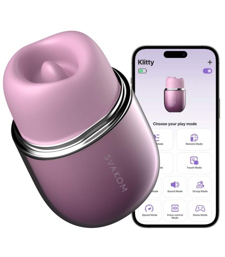 Svakom - Klitty, slickande, sugand eoch vibrerande stimulator