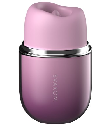 Svakom - Klitty, riktig tmjukt silikonmaterial, som gör att den känns behaglig när den slickar och suger.