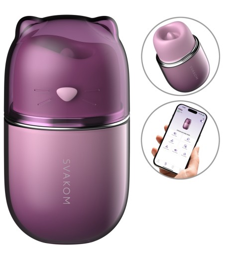 Svakom - Klitty, appen ger ytterligare många funktioner, som att styra den på distans.