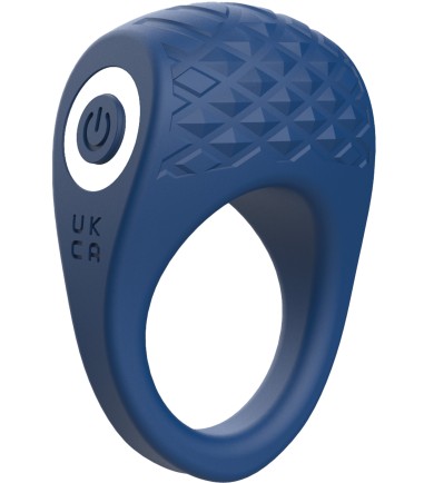 Vicious Ring Vibrating + Remote, härligt, lärr mönstrad kukring