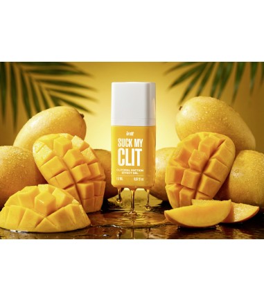 intt - Suck My Clit, Mango, lusthöjande klitorisgel