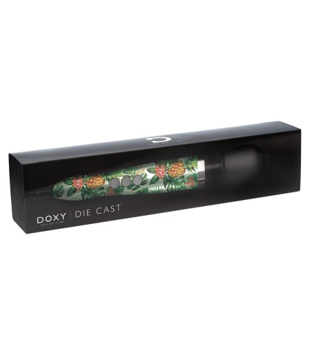 Die Cast Metal Massager, Pineapple, krafti wand i aluminium, snygg och kraftig, fullstor