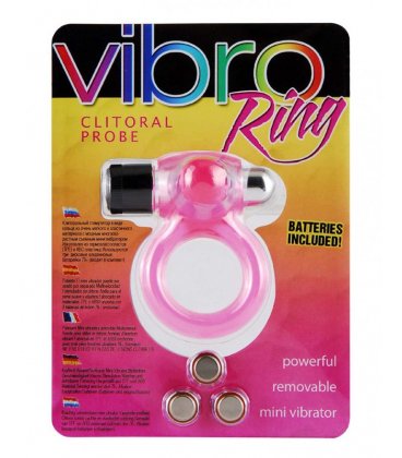 Vibro Ring - rosa, förpackning