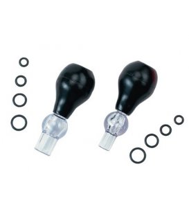 Nipple Pump Set, svart