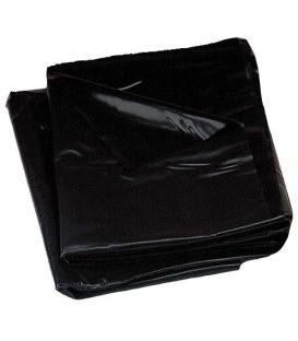 Vinyl/latex lakan, extra mjukt - svart