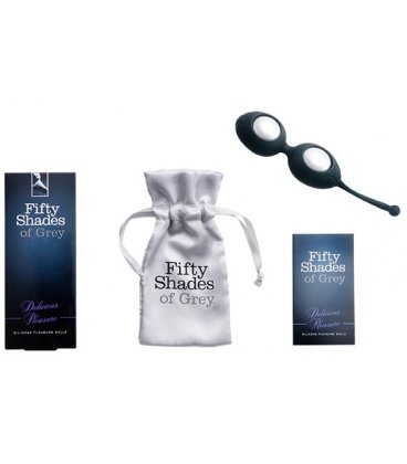 Silicone Ben Wa Balls - Fifty Shades of Grey