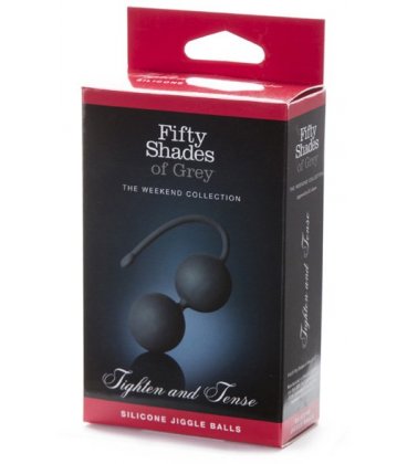 Silicone Jiggle Balls - Fifty Shades of Grey